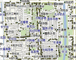 杭州城区5000电子地图