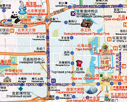 英文北京地图